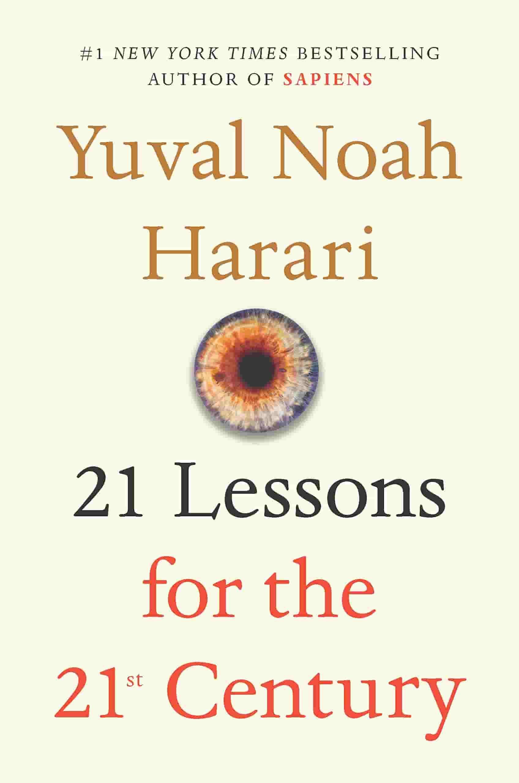 21 Lessons for the 21st Century cover